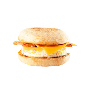BACON EGG & CHEESE MUFFIN
