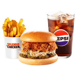 MENIU COLESLAW CHICKEN SANDWICH